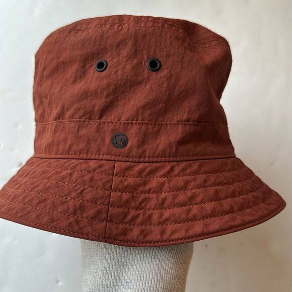 Lululemon On My Level Bucket Hat Dark Terracotta Women’s Size Medium / Large - Picture 7 of 12